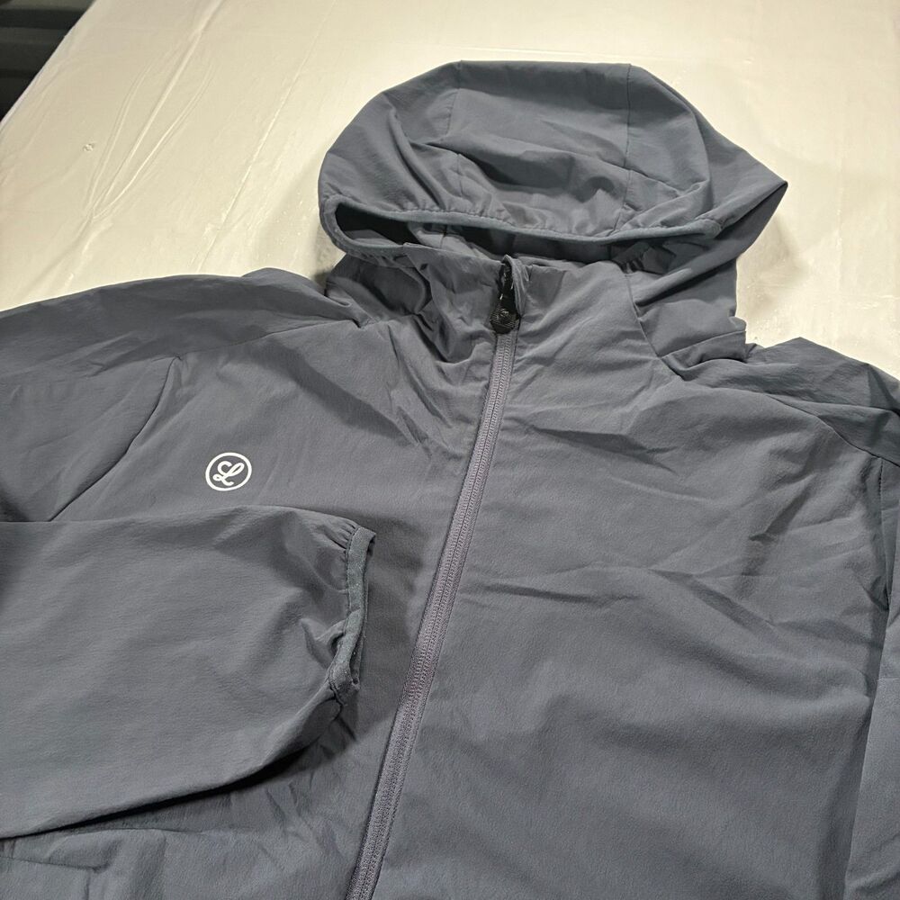 LEGENDS Full Zip running jacket work hard stay humble Men's Large Athletic